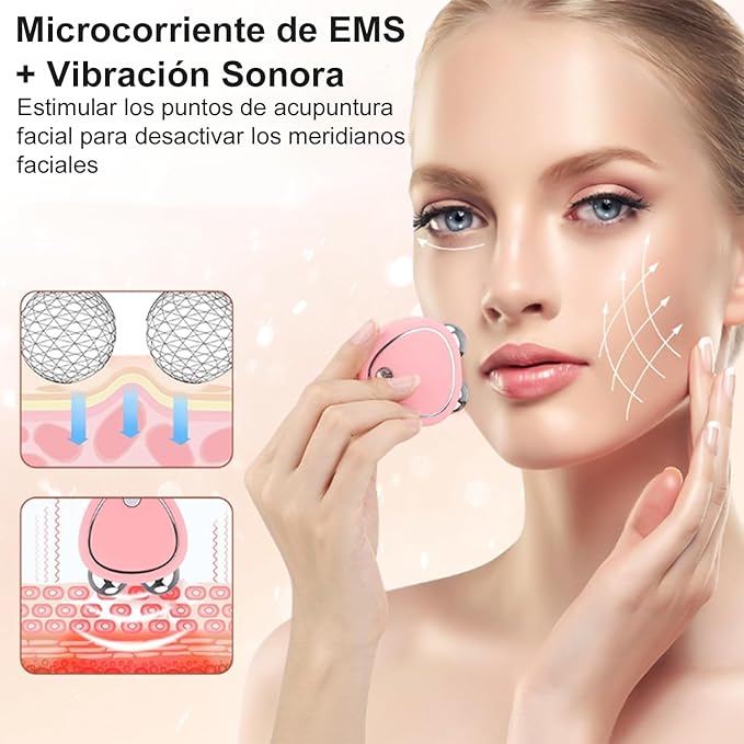 MASAJEADOR  FACIAL  MICROCORRIENTE